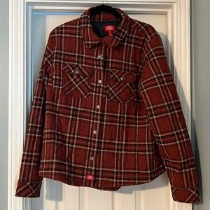Flannel pattern dickies button up